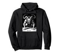 Buer Goetic Illusione Demoniaca Felpa con Cappuccio