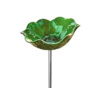 Buerfu Mangiatoia per da terra - per alimentazione resistente alle intemperie,da bagno da esterno | Per uccelli e, bere all'aperto: giardino, cortile, patio e la terrazza