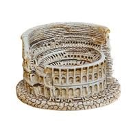 Buerfu Modellismo - Resina Collezionismo Antico Storico - Figure collezionabili edificio Roma,per Camera da Soggiorno Ufficio Appartamento Hotel Bar Tavolo Scrivania