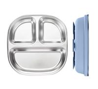 Buerfu per bambini, con , per lo svezzamento a LED, riutilizzabili, lavabili in lavastoviglie, utensili per mangiare per bambini in età prescolare, asilo, scuola, viaggi, casa, picnic