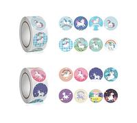 BuerHomie 1000 adesivi unicorno per bambini, adesivi per passeggino, adesivi per animali domestici