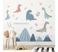 BuerHomie Adesivi Murali Dinosauri Stickers, Decorazioni per la Camera dei Bambini