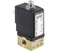 Bürkert Valvola diretta controllata 125333 6014 24 V/DC. Materiale della cassa: ottone, materiale di tenuta FKM, 1 pezzo.