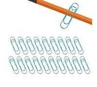 Büroklammer Stiftehalter - 7,2x2cm 20 Stück,Wiederverwendbare Elegante Schreibwaren | Metall-Bleistift-Clips für Notizbuch, Schule, Klassenzimmer, Reisen, Pendeln, Terminplaner, Tagebuch, Buch