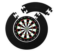 BUERPINKING Dart Surround, 5 pezzi, anello di protezione per bersaglio surround, leggero Eva, anello di protezione per la protezione della parete (rotondo)