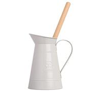 Bürstenhaus Redecker, scopino per WC in contenitore di metallo (bianco)