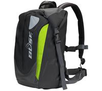 Büse 90822 Zaino impermeabile 30 litri, nero/neon, Taglia unica