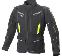 Büse Agadir Giacca tessile moto, nero-giallo, taglia 60 per maschi