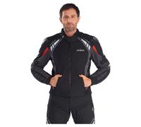 Büse B-Racing Giacca In Tessuto unisex nero, taglia 4XL