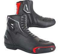 Büse B99 Scarpe da moto, nero/rosso, Taglia 39