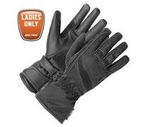 Büse Barca Guanti impermeabili Ladies, nero, taglia 2XS per donne