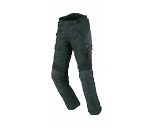 Büse Bormio Pantalone moto tessile, nero, Taglia 52