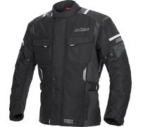 Büse Breno Pro Giacca tessile moto, nero-grigio, taglia 3XL per maschi