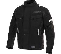 Büse Breno Pro Giacca tessile impermeabile per bambini da moto, nero-grigio, taglia 3XL 58 60