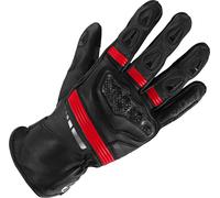 Büse Escape Guanti da moto, nero/rosso, Taglia 8