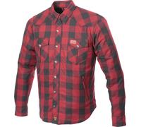 Büse Fairbanks Camicia Moto, rosso, Taglia 3XL