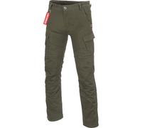 Büse Fargo Pantaloni tessili moto da donna, oliva, Taglia 46