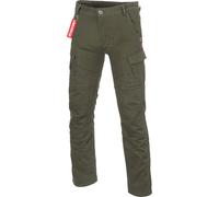 Büse Fargo Pantaloni tessili moto da donna, verde, taglia 34 per donne