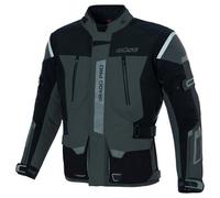 Büse Grado Pro Giacca tessile moto impermeabile, nero-grigio, taglia 52 per maschi