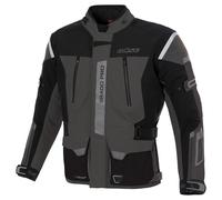 Büse Grado Pro Giacca tessile moto impermeabile, nero-grigio, taglia 56 per maschi