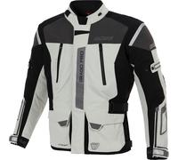 Büse Grado Pro Giacca tessile moto da donna impermeabile, Grigio/nero chiaro, Taglia 38