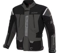 Büse Grado Pro Giacca tessile moto impermeabile, nero-grigio, taglia 52 per maschi