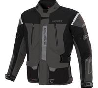 Büse Grado Pro Giacca tessile moto impermeabile, Grigio scuro/nero, Taglia 62