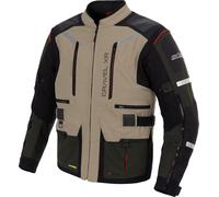 Büse Gravel XR, giacca tessile impermeabile 48 male Beige/Nero