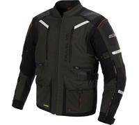 Büse Gravel XR Giacca tessile moto impermeabile, nero-grigio, taglia 54 per maschi
