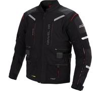 Büse Gravel XR Giacca tessile moto impermeabile, nero, taglia 54 per maschi