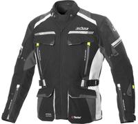 Büse Highland 2 Giacca tessile moto, nero/grigio chiaro, Taglia 54