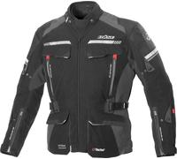 Büse Highland 2 Giacca tessile moto, nero/grigio, Taglia Short 29