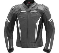 Büse Imola Giubbotto moto in pelle Ladies, Bianco/nero, Taglia 36