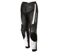 Büse Mille Da Donna Pantaloni Tuta In Pelle nero, taglia 20