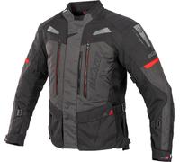 Büse Monterey impermeabile Moto Tessile Giacca, nero/grigio, Taglia 52