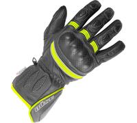 Büse Pit Lane Guanti donna, nero-giallo, taglia S per donne