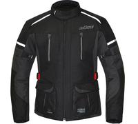 Büse Rider Giacca tessile moto da donna impermeabile, nero, Taglia 44