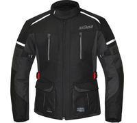 Büse Rider Giacca tessile moto impermeabile, nero, Taglia M