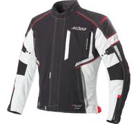 Büse Salamanca Giacca tessile moto, nero-bianco-rosso, taglia 48 per maschi