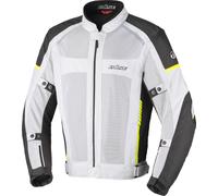 Büse Santerno, giacca tessile 4XL male Grigio Chiaro