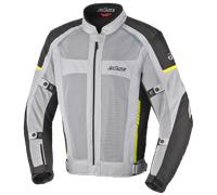 Büse Santerno Giacca tessile moto, grigio, taglia 4XL per maschi