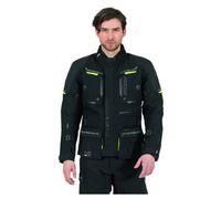 Büse Storm Giacca tessile moto impermeabile, nero, taglia 48 per maschi