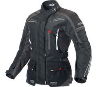 Büse Torino II Giacca tessile moto da donna, nero-grigio, taglia 34 per donne