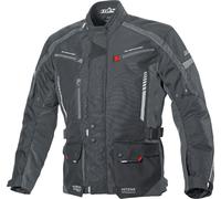 Büse Torino II Giacca tessile moto, nero/grigio scuro, Taglia Short 30