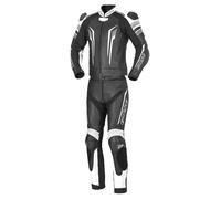 Busto Tormo donna 2 pezzi moto tuta in pelle, nero/verde, 42