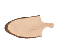 Bütic GmbH - Tagliere ovale in legno per formaggi, Legno, ca. 40 x 20 x 1.5 cm
