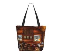 Buewutiry Borsa da viaggio da donna leggera all'interno della capanna in legno per infermiera, borsa da spiaggia da donna, borsa grande e alla moda da donna con