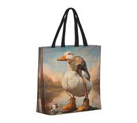 Buewutiry Borsa grande da donna riutilizzabile con cerniera borse da spiaggia da donna borsa da trekking per mamma adatta per ospedale spiaggia viaggi shopping