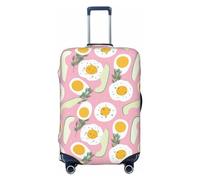 Buewutiry Copertura protettiva per bagagli da viaggio, motivo: avocado carino n. 1036, lavabile, per bagagli da 45,7 a 81,7 cm, nero, X-Large