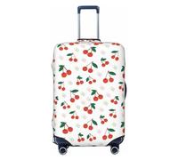 Buewutiry Copertura protettiva per bagagli da viaggio, motivo: bacca carina n. 1018, lavabile, per bagagli da 45,7 a 81,7 cm, Nero, Large